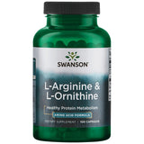 Arginine et ornithine 100 capsules