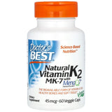 Meilleure vitamine naturelle K2 MK-7 45 MCG - 60 capsules