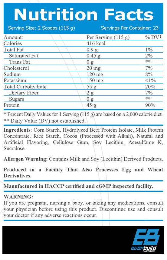 100% Gain de bœuf - 2,720 kg