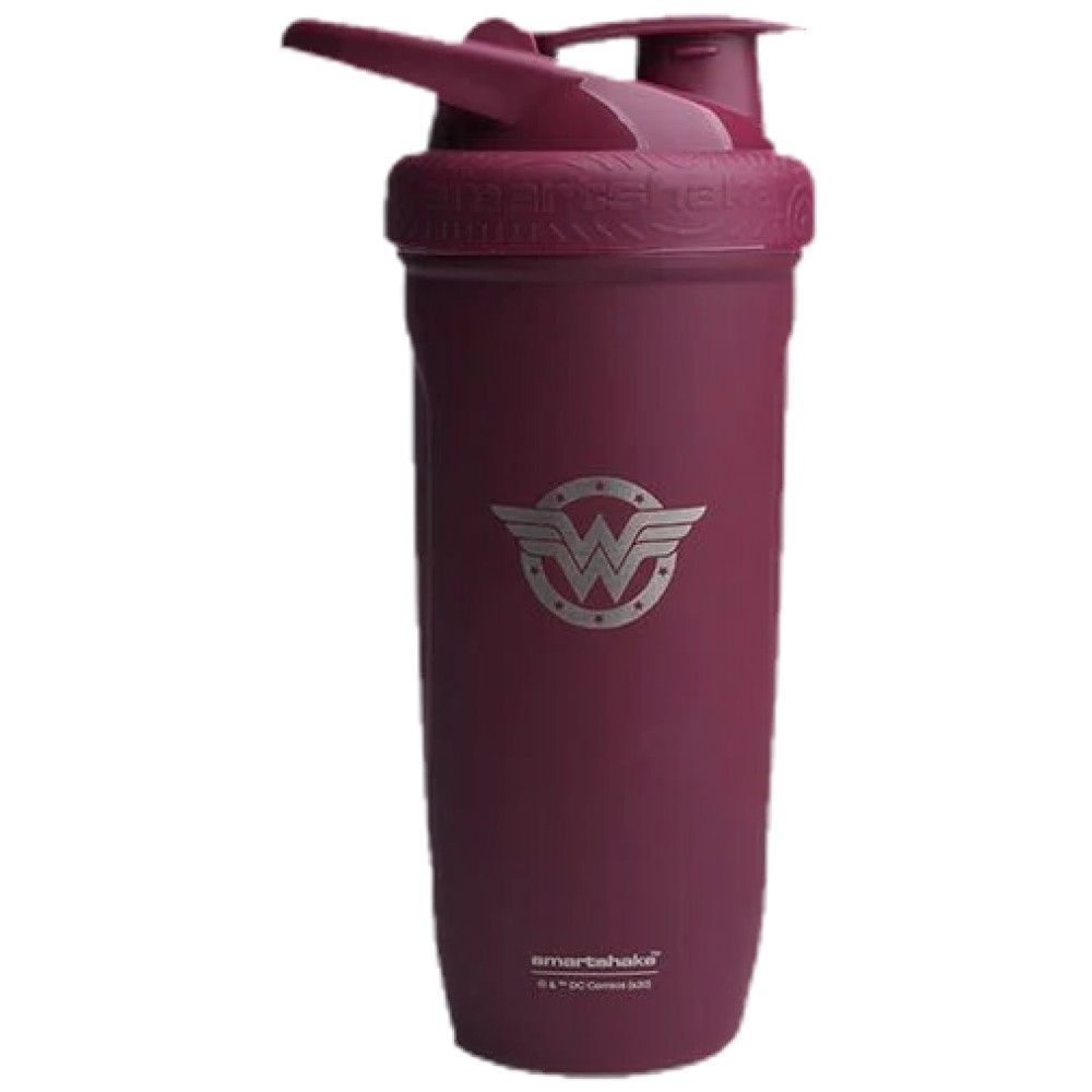 Smart Renforce en acier inoxydable Shaker | Wonderwoman - 900 ml