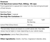 Spectre complet PEEL PEEL 400 mg 60 Capsules