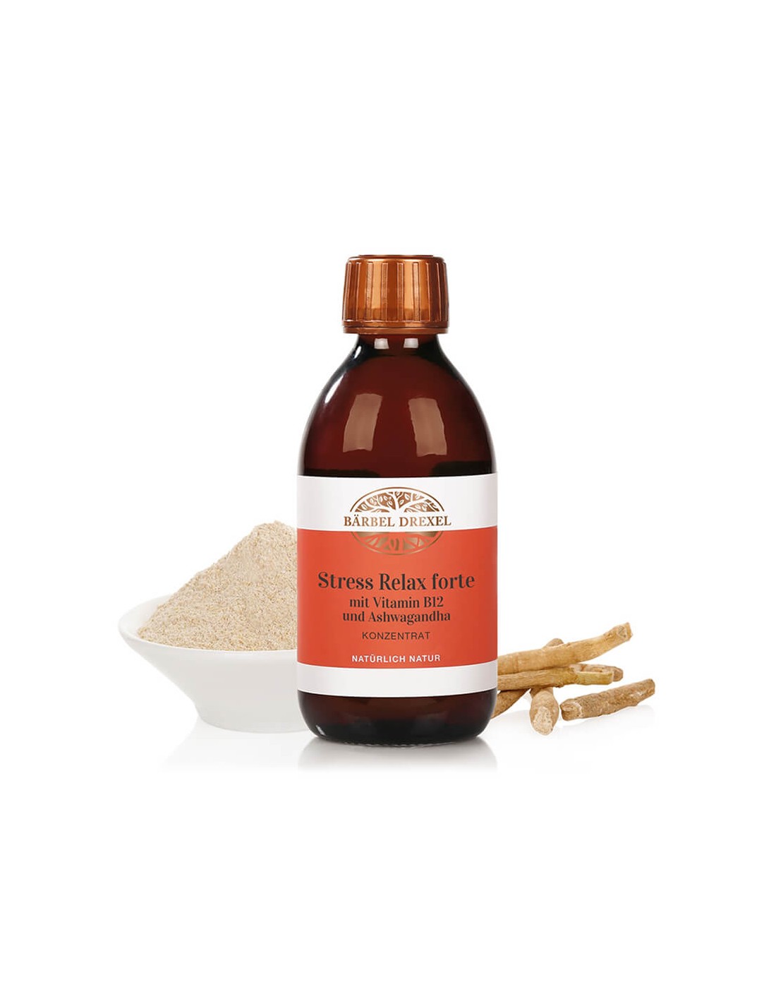 Formule anti-stress contre la tension nerveuse et la fatigue - Avec vitamine B12 et ashwagandha, 150 ml <tc>Bärbel Drexel</tc>
