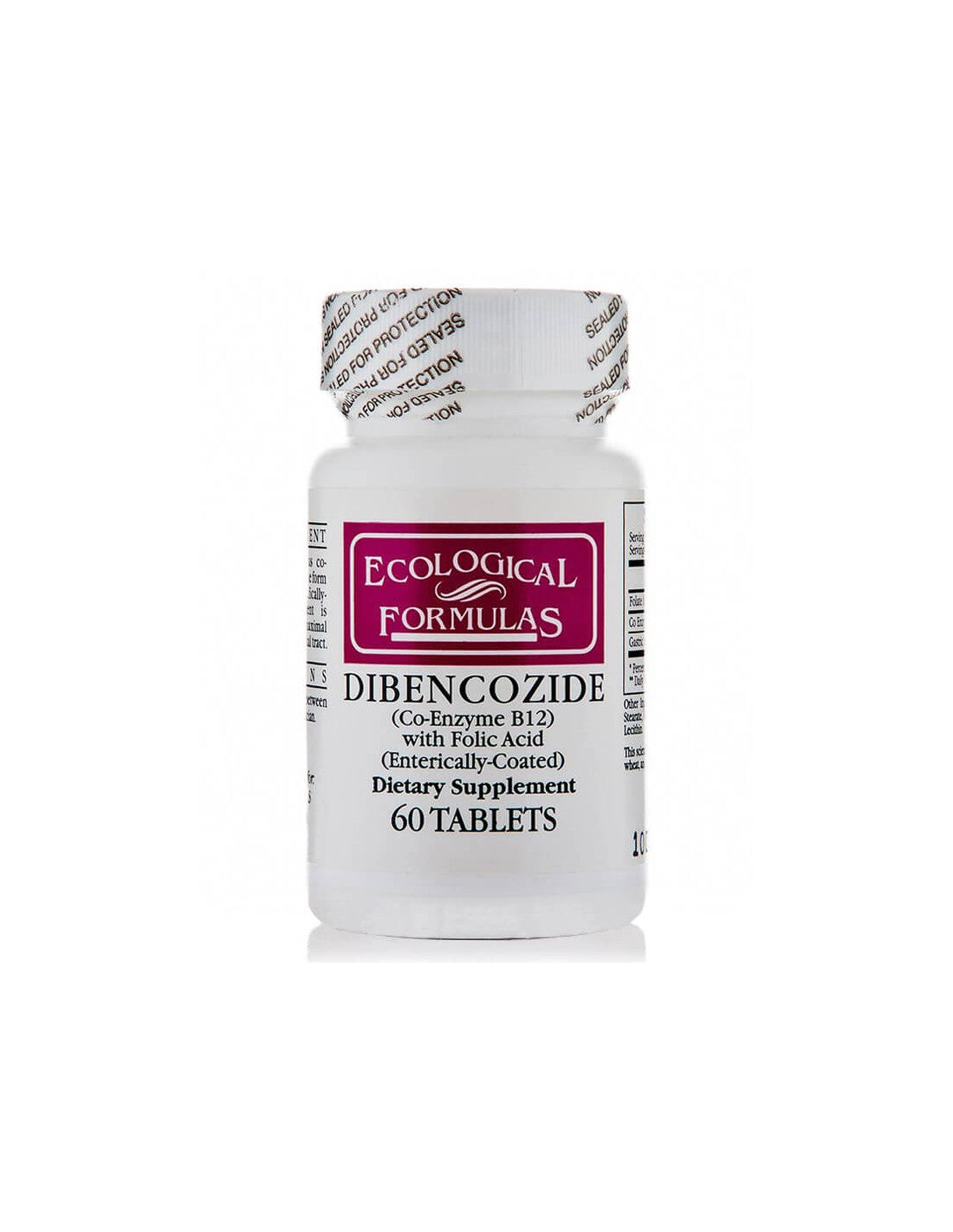 Vitamine B12 (dibenkoside) + acide folique - Santé neurologique et cardiovasculaire, 60 comprimés