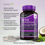 Keto Complex Max /120 gélules, 60 doses/ <tc>Nutravita</tc>
