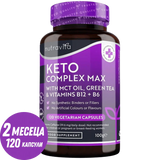 Keto Complex Max /120 gélules, 60 doses/ <tc>Nutravita</tc>