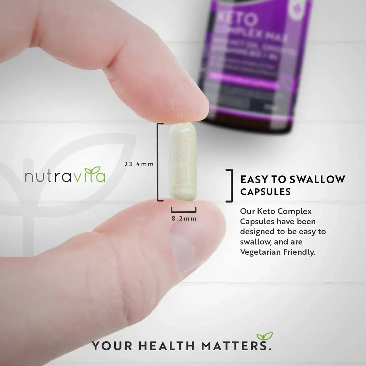 Keto Complex Max /120 gélules, 60 doses/ <tc>Nutravita</tc>