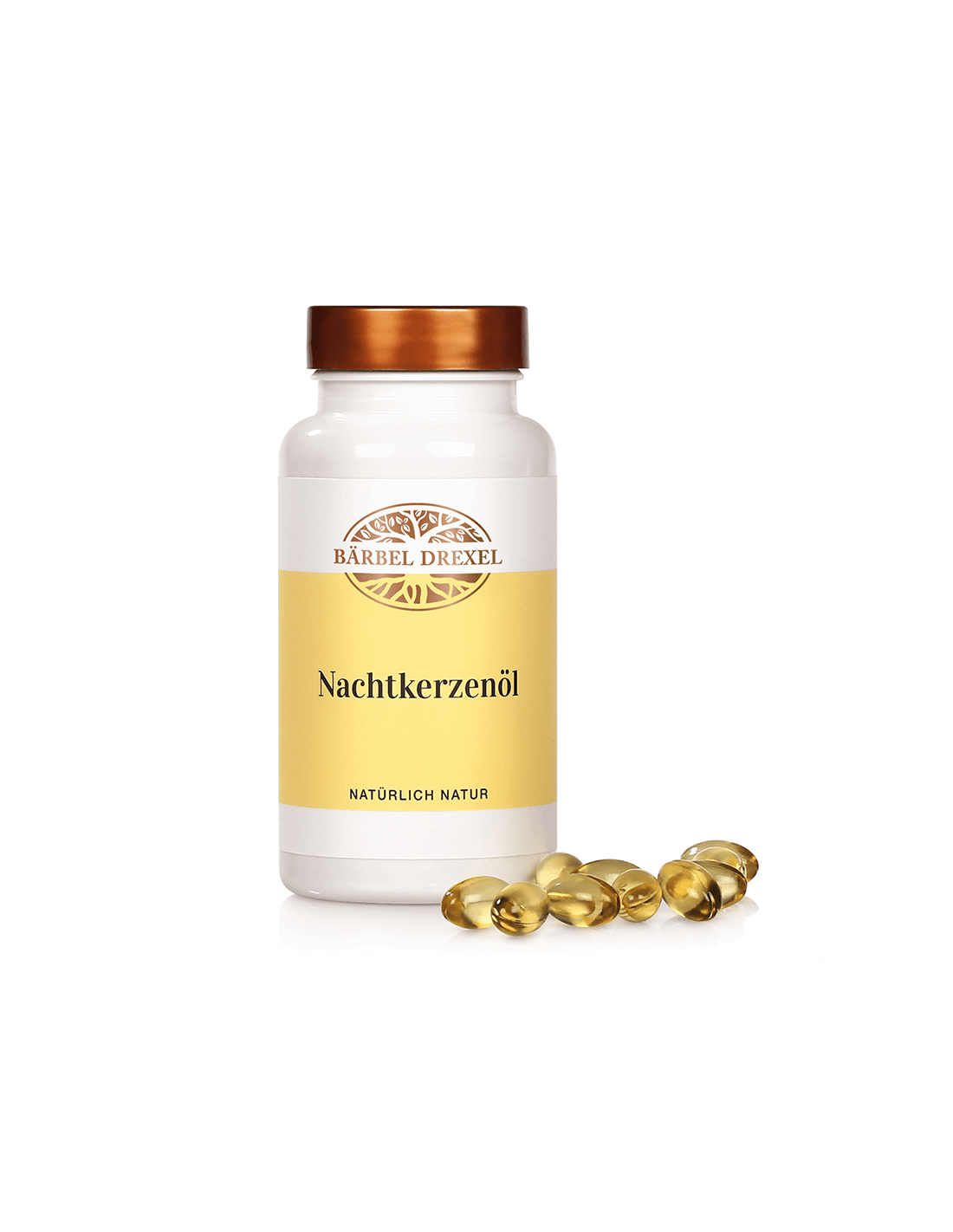 Équilibre hormonal et belle peau - Huile de primrose du soir, 120 capsules à génie soft