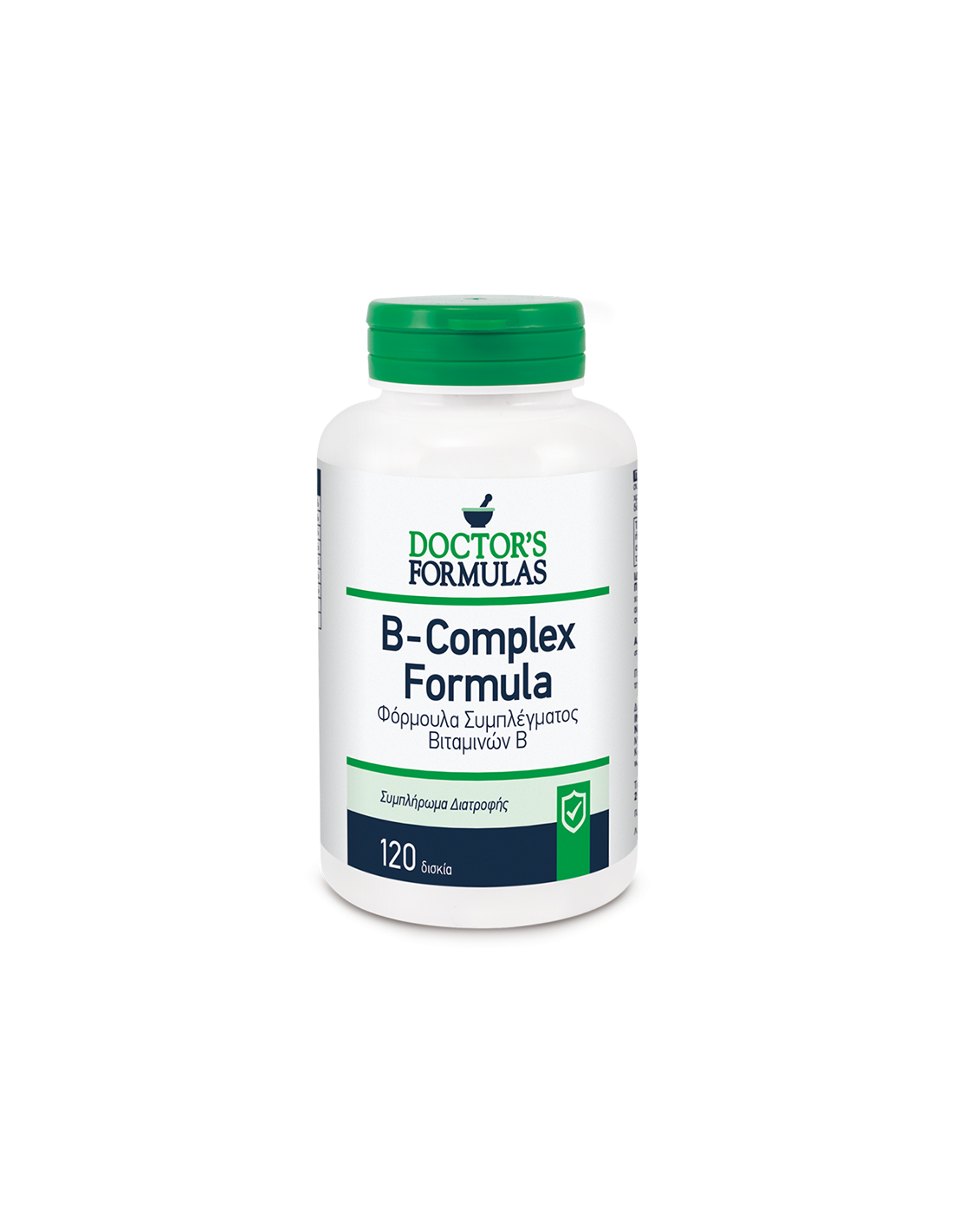 Vitamine B-Complexe - Système nerveux, 120 Capsules Doctor's Formules