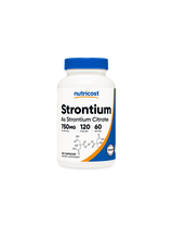 Os et articulations - Strontium (citrate), 120 gélules <tc>Nutricost</tc>