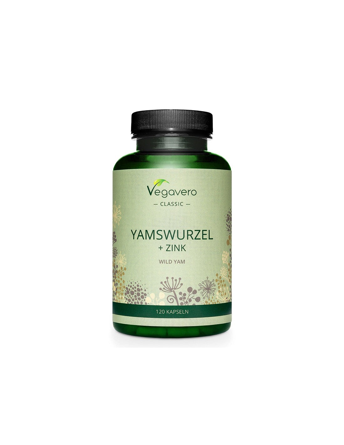 Équilibre hormonal - Yam + Zinc, 120 capsules