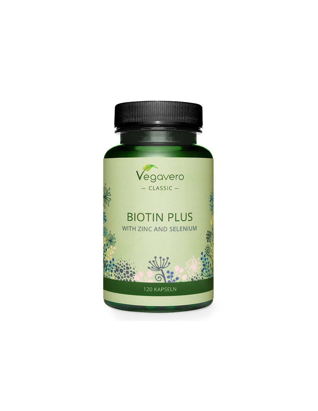 Cheveux et peau - biotine + zinc et sélénium, 120 capsules