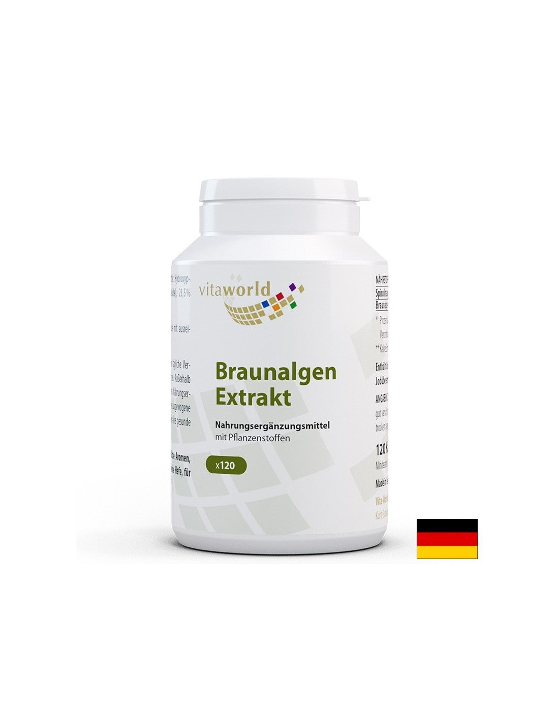 Système endocrinien - algues brunes et spiruline, 120 capsules