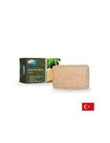 Savon avec huile d'olive et spiruline (cheveux et peau) - nettoyage en profondeur et fraîcheur, 125 g