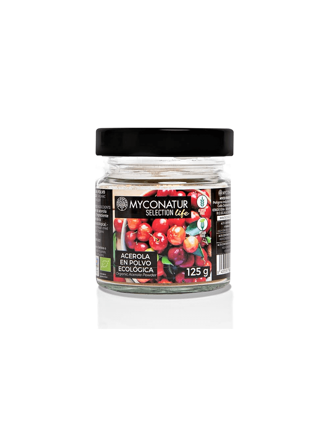 Immunité - Poudre d'acérola Bio, 125 g <tc>Myconatur</tc>