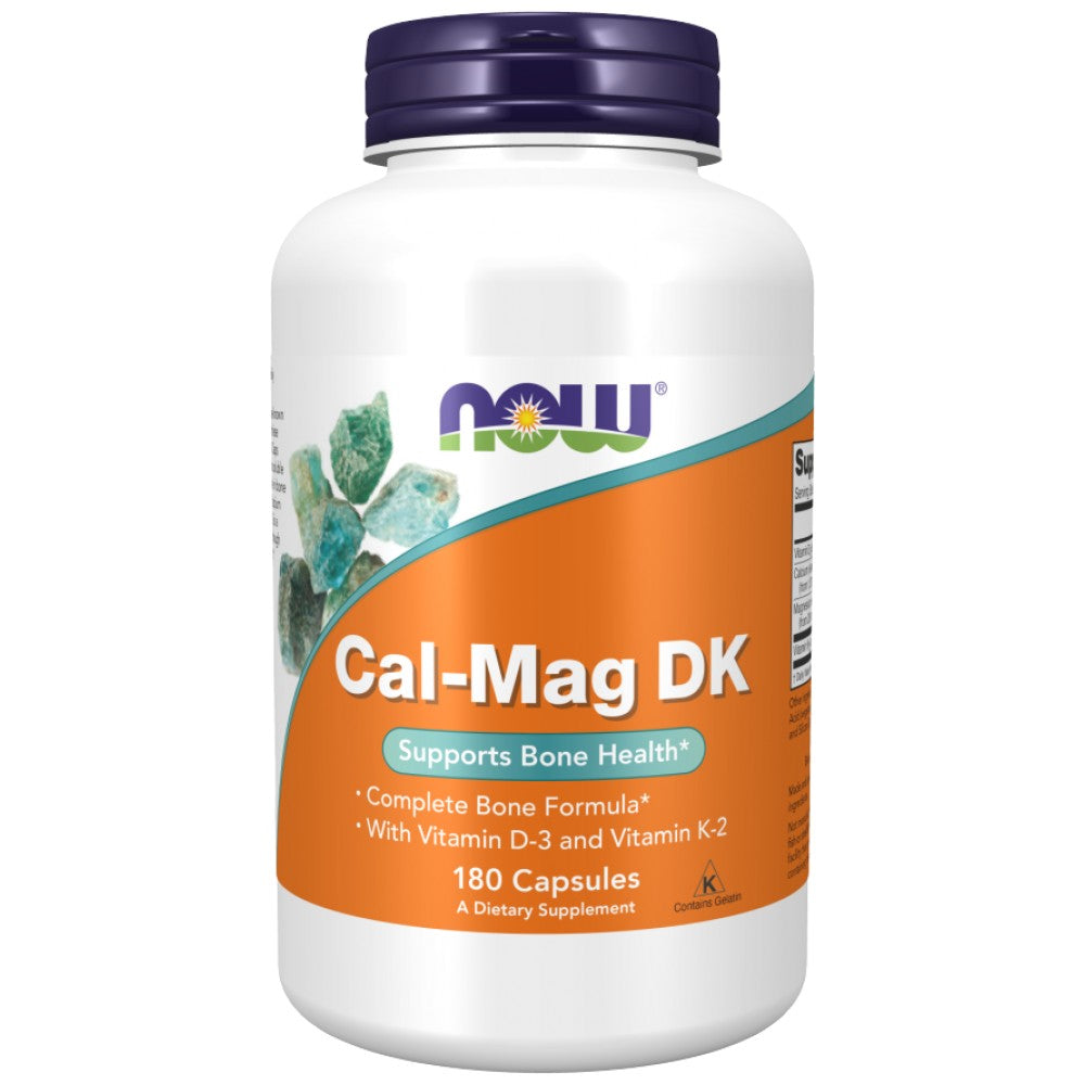 CAL-MAG DK | Calcium, magnésium, vitamine D3 + K2 - 180 capsules