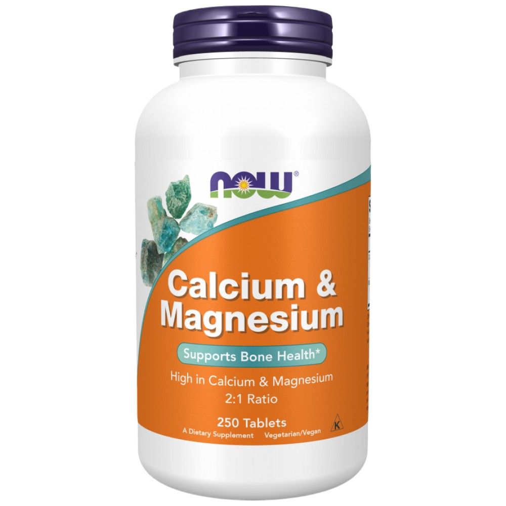 Calcium et magnésium 2: 1 - 250 comprimés