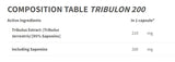 Tribulon 200 - Tribulus terrestris 95% - 90 capsules