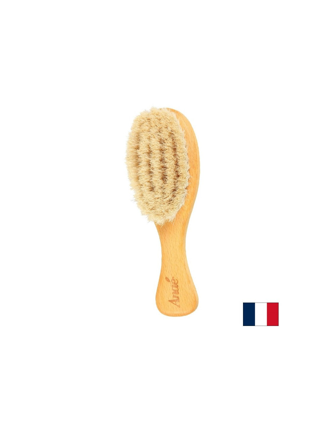Brosse douce en bois pour les poils de bébé, 13 cm