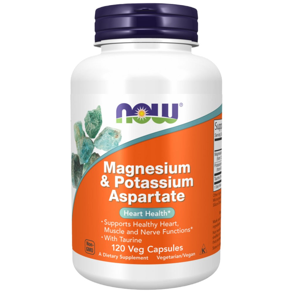 Aspartate de magnésium et de potassium - 120 capsules