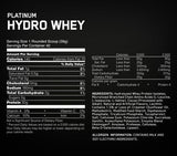 Platinum Hydro Whey 3,5 lb. - 1 600 kg