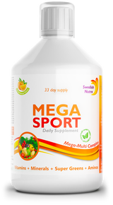 Mega Sport - Vitamines + minéraux + collagène 1497 mg/500 ml /