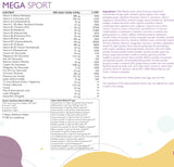 Mega Sport - Vitamines + minéraux + collagène 1497 mg/500 ml /
