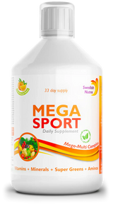 Mega Sport - Vitamines + minéraux + collagène 1497 mg/500 ml /