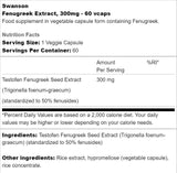 Extrait de fenugrec 300 mg | Testofen 60 capsules