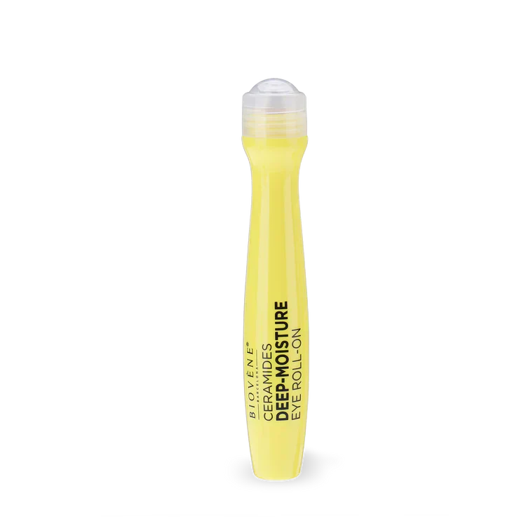 Ceramides Rouleau de contour pour les yeux hydratants avec de l'acide hyaluronique 15 ml
