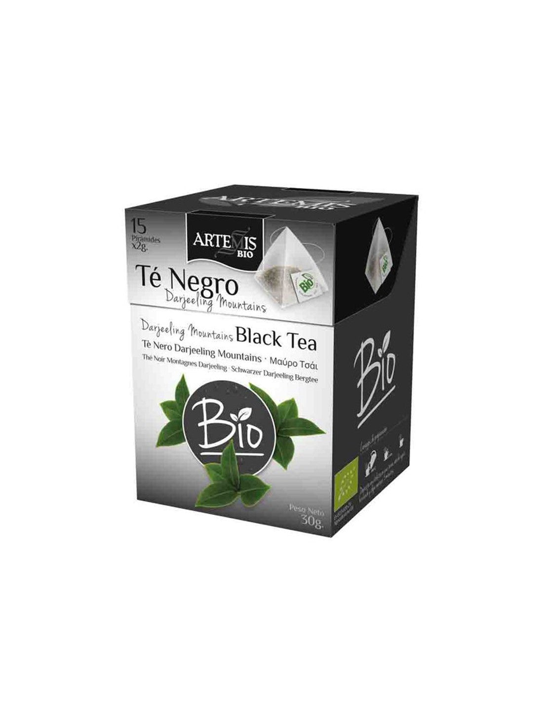 Black Tea Darjeeling Bio, 15 sacs de filtre
