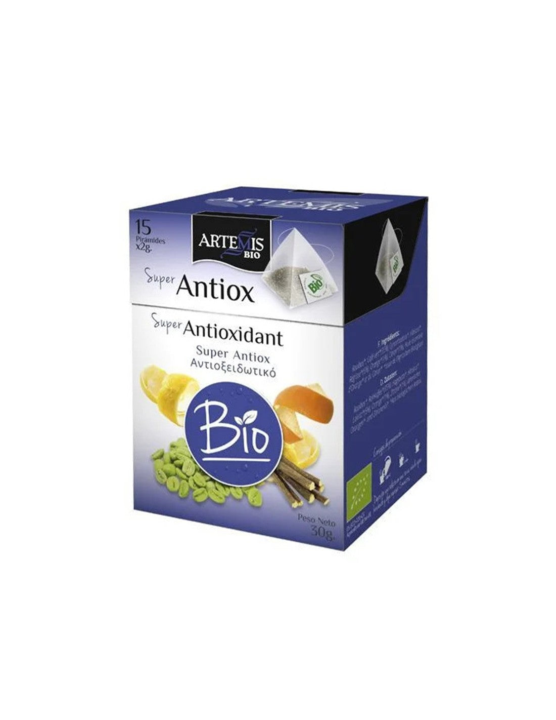 Thé avec action antioxydante, 15 sacs filtrants