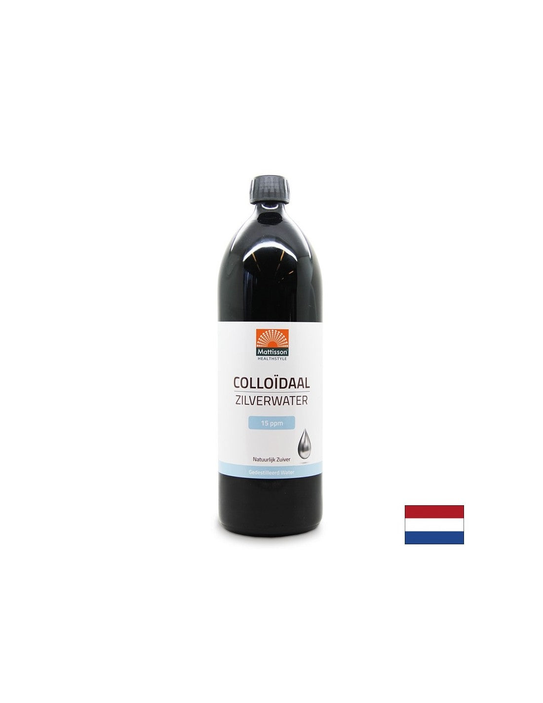 Eau d'argent colloïdale 15 ppm, 1000 ml