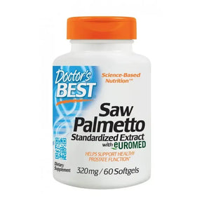BEST Saw Palmetto 320 mg - 60 Gel capsules - Nutra Best Europe