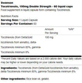 TOCOTRIENOLS DOUBLE FORCE 100 mg 60 capsules de gel