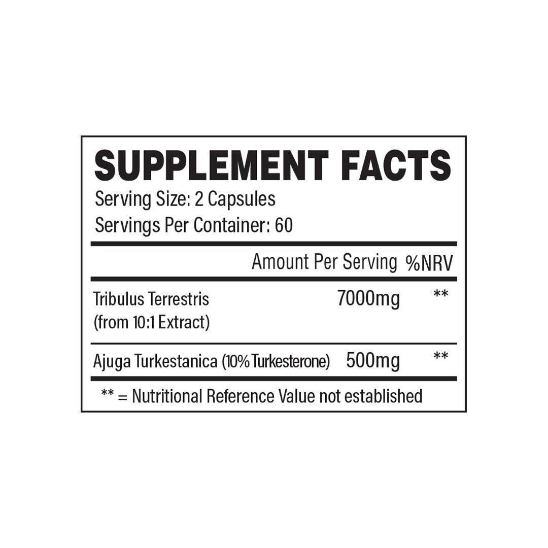 Turk & Trib | avec Turkesterone 10% - 120 capsules