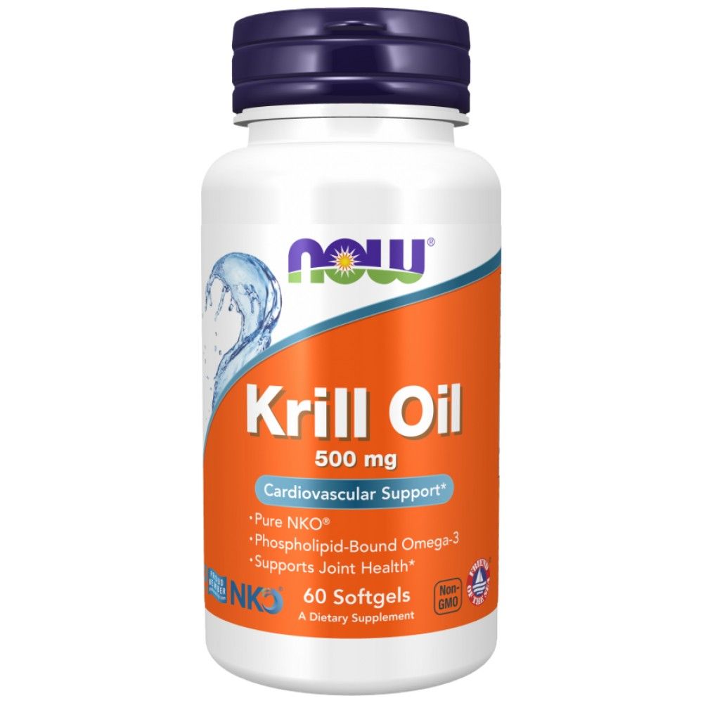 Huile de krill Neptune 500 mg - 60 capsules de gel