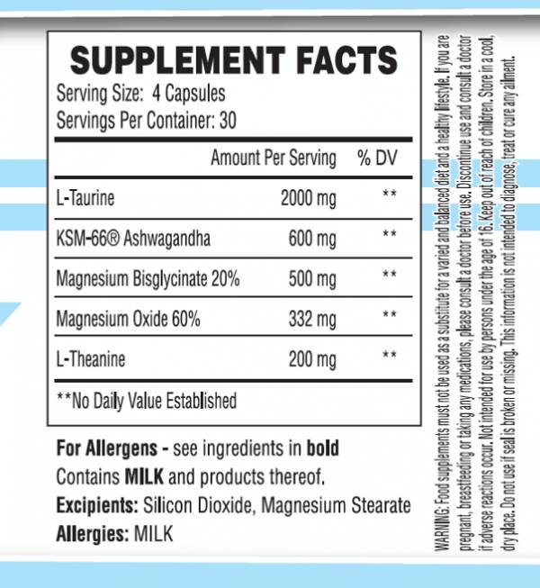 Détendez-vous | Gestion du stress et de la fatigue - 120 capsules