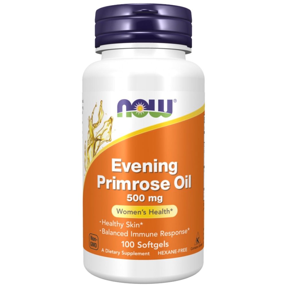 Huile de prime de soirée 500 mg - 100 capsules de gel