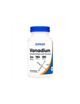 Diabète Cardiovasculaire - Vanadium Plus Chrome <tc>Nutricost</tc> 180 gélules