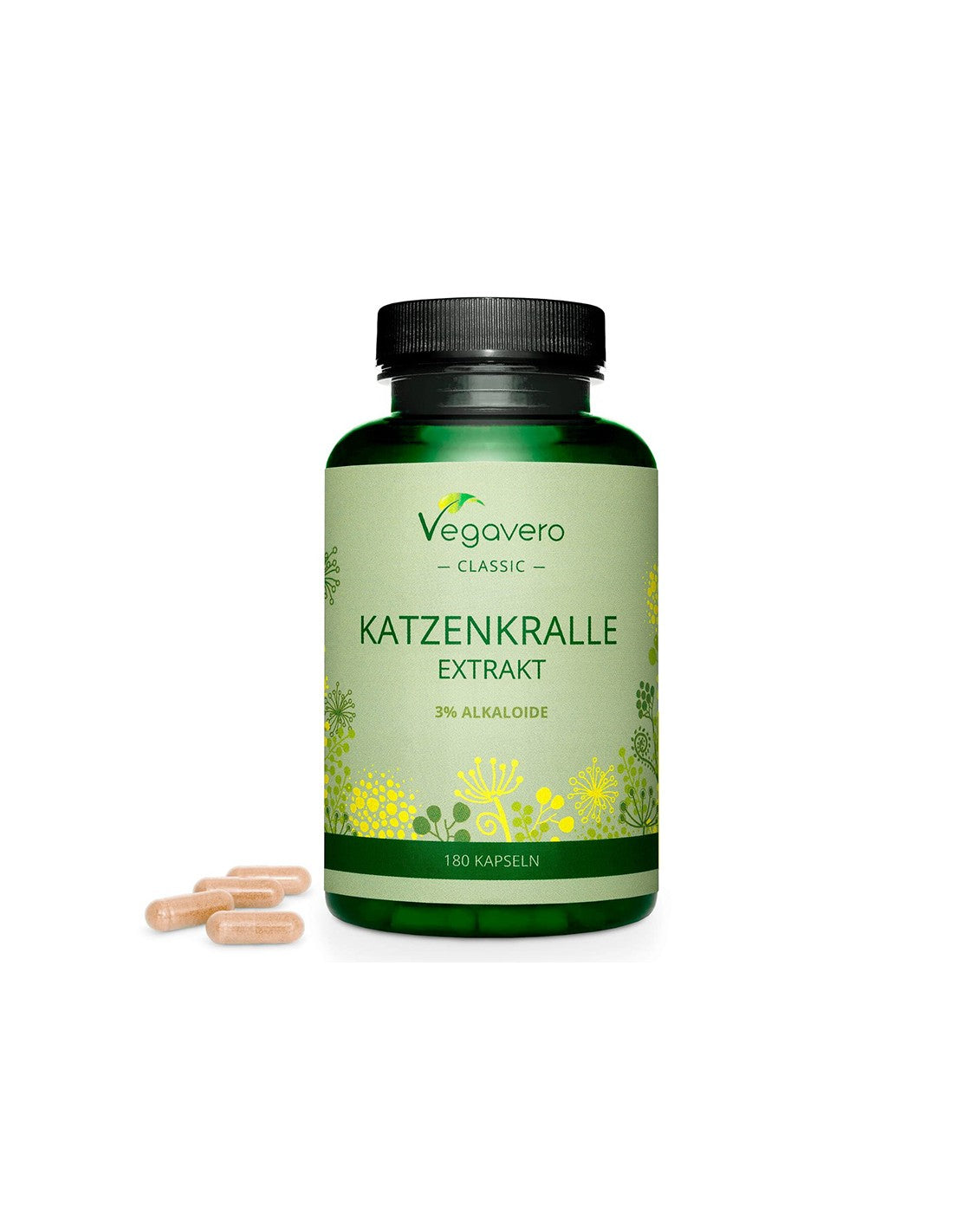 Augmente l'immunité - la griffe de chat (extrait), 180 capsules