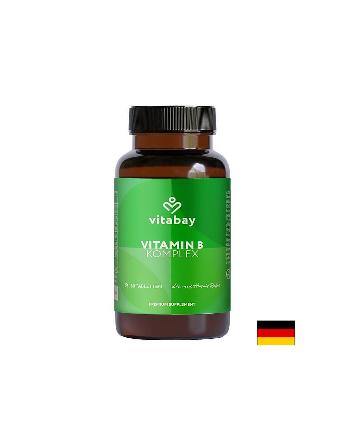Système nerveux et activité cérébrale - complexe de vitamine B, 180 comprimés