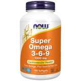 Super Omega 3-6-9 1200 mg - 180 capsules de gel