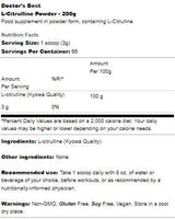 Meilleure poudre de L-Citrulline - 200 grammes