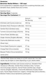 Bitre à base de plantes bavarois | Santé digestive 120 capsules