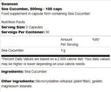 Concombre de mer 500 mg 100 capsules