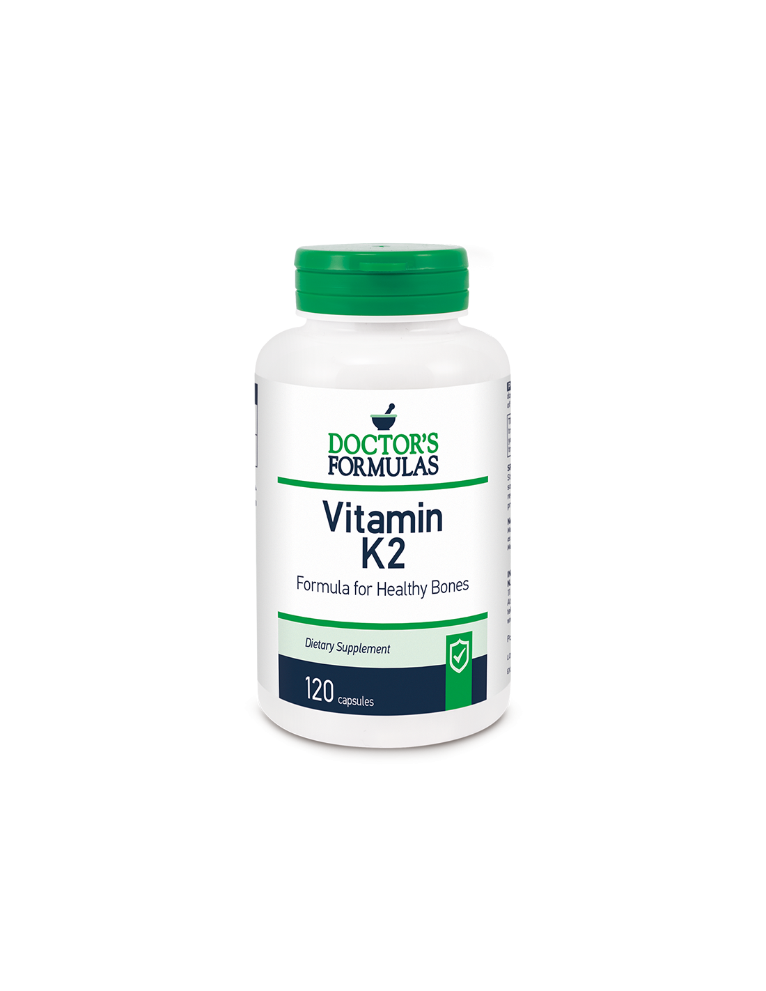 Vitamine K2 - Système osseux, 200 mcg x 120 Capsules Doctor's Formules