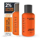 Sérum de caféine pour les yeux fatigués avec 2% de caféine pour le rajeunissement de 30 ml