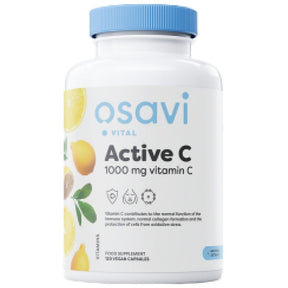 Active C 1000 mg | PureWay-C® with Citrus Bioflavonoids & Acerola - 120 capsules - Nutra Best Europe