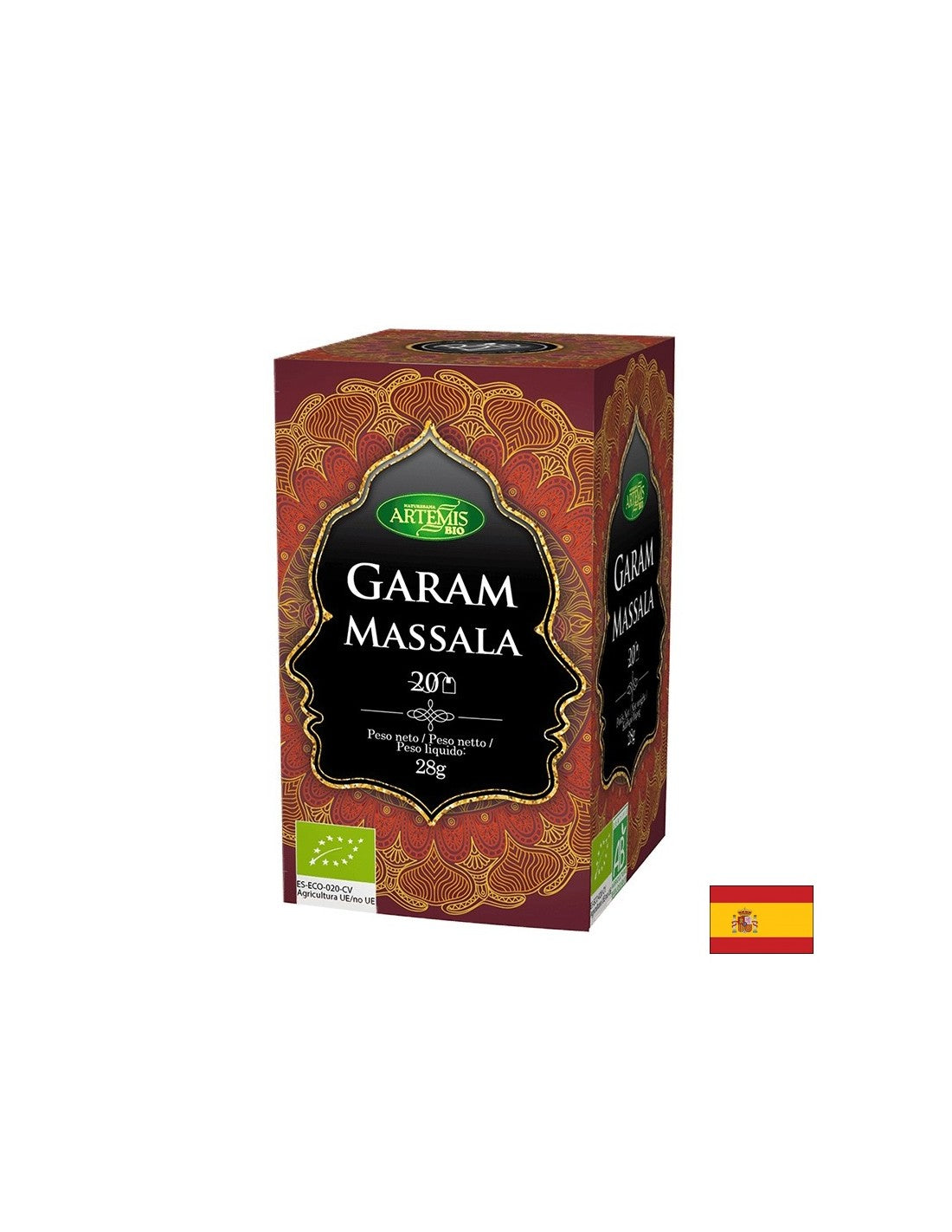Thé Garam Masala biologique, 20 sacs filtrants