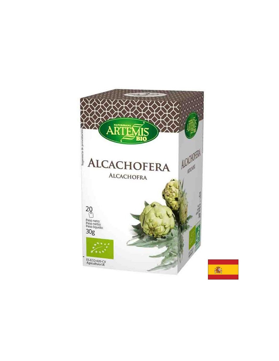 Bio de thé Artichoke, 20 sacs de filtre